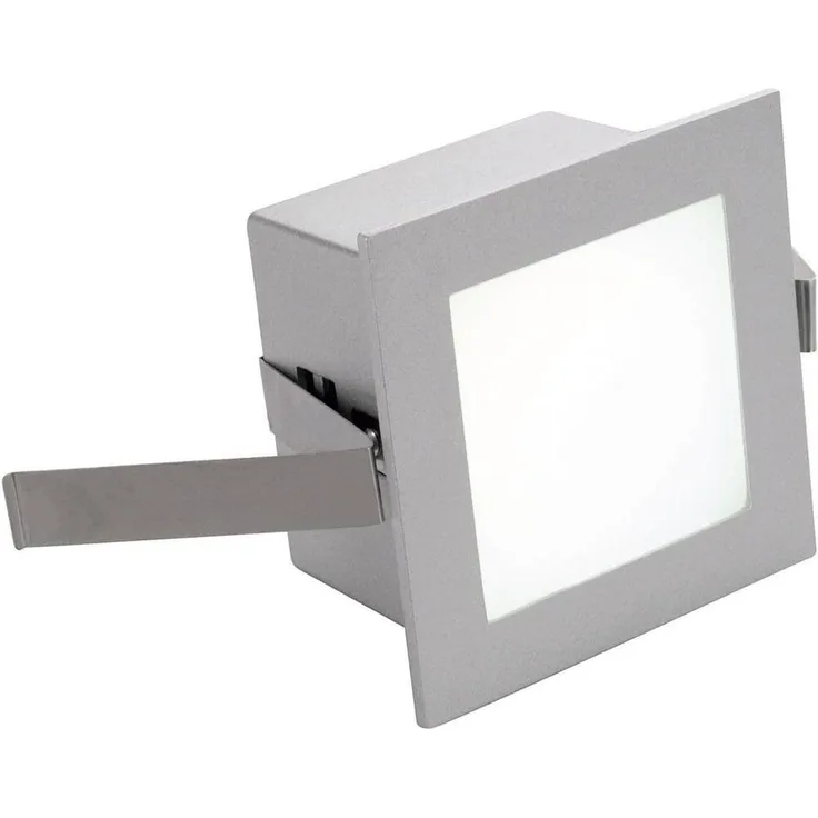 SLV 113262 FRAME BASIC LED Einbauleuchte eckig weiss 3000K 40lm