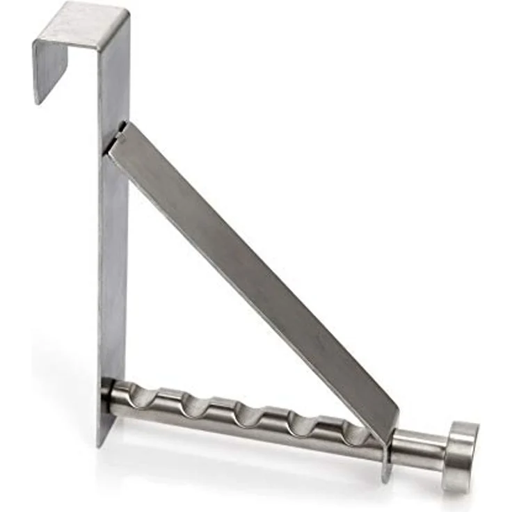 Zeller Present Türgarderobe Türhänger, Edelstahl, silber, 3 x 15,3 x 15,4 cm – Bild 4