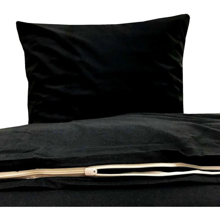 Visaggio Bettwäsche Baumwolle 135x200, 155x200, 155x220, 200x200, 200x220 oder 240x220, Renforcé, 2 teilig, 100% Baumwolle mit Reißverschluss, moderne Bettbezug Set – Bild 4