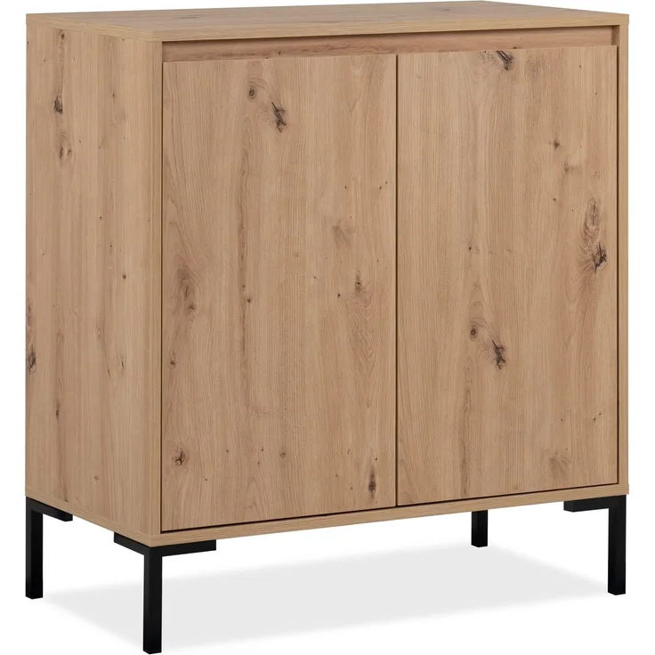 Kommode >Korsika< (BxHxT: 81x87x40 cm) in Dekor Artisan Oak - 81x87x40cm (BxHxT)
