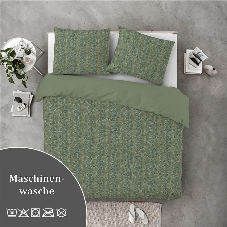Bettwäsche-Set (155x220cm) - Byrklund Scary Snake – Bild 4