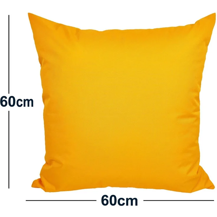 JACK Dekokissen 60x60cm Outdoor Lounge Kissen inkl. XXL Füllung, starke Füllung, strapazierfähig, wasserabweisend, In- und Outdoor – Bild 4