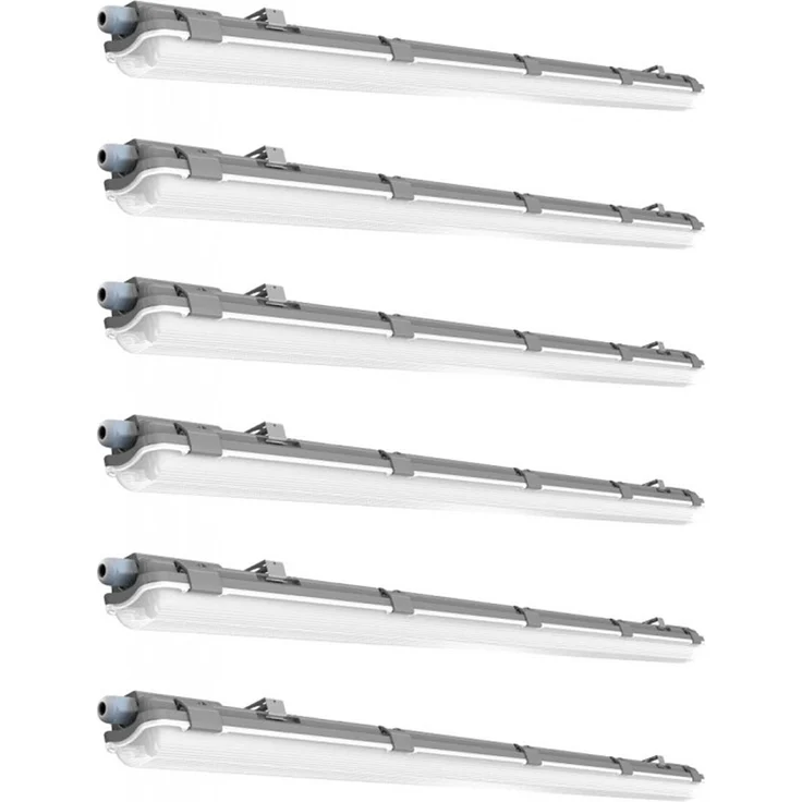 6x LED Wannenleuchten, 850 Lumen, Kaltweiß, L 66,6 cm VT-6029 – Bild 1