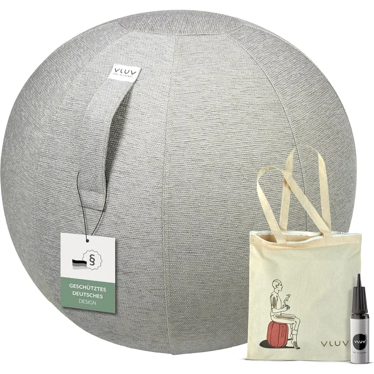 VLUV STOV Stoff-Sitzball concrete