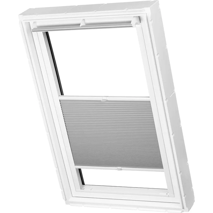 ventanara Dachfensterplissee Dachfenster passend für Velux Fenster Grau F06