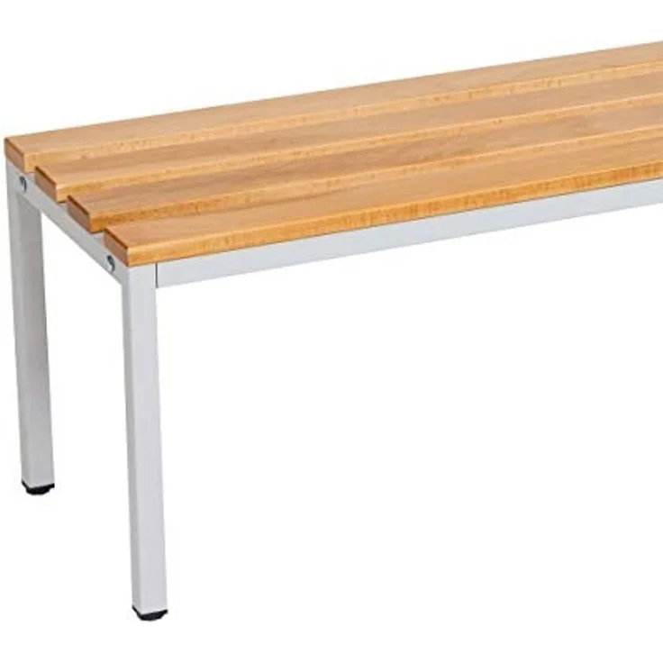 Garderobenbank 200 cm grau – Bild 2