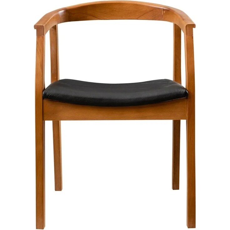 Skye Decor 'Albero44' Stuhl, Walnuss / Schwarz, 50 x 70 x 53 cm – Bild 2