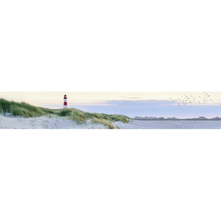 Maximex Balkon-Sichtschutz NORDSEEKÜSTE, Glasfaserverstärkte Balkonsichtschutzfolie, UV- und witterungsbeständig, Zuschneidbar, 5 m x 85 cm – Bild 1