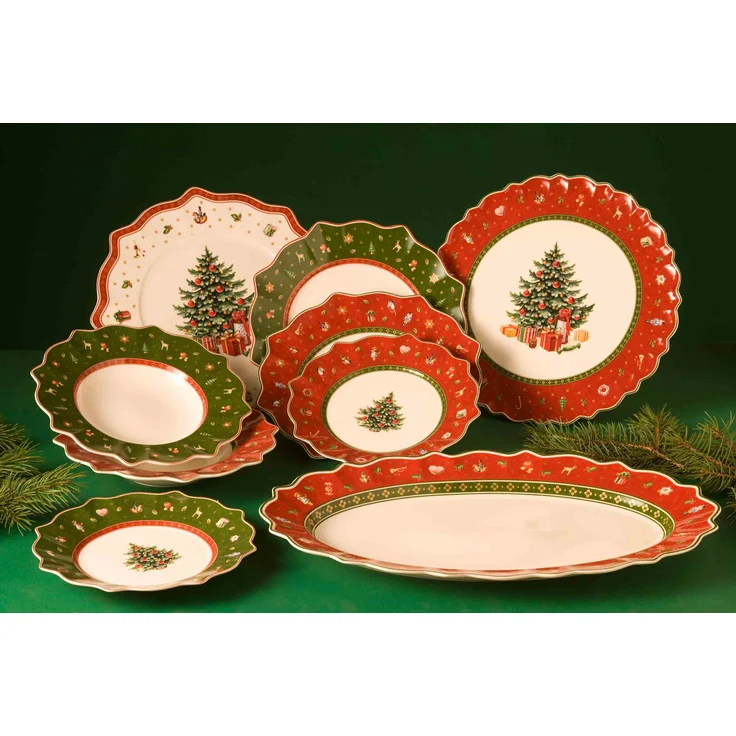 Villeroy & Boch Toy's Delight Suppenteller ø 26 cm grün 6er Set – Bild 4