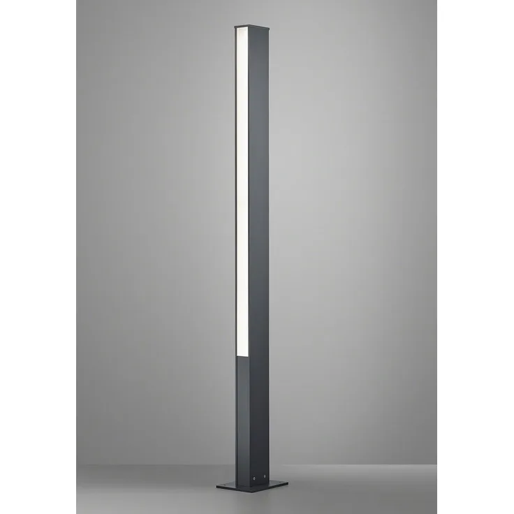 helestra TENDO Poller IP55 Aluminium, Farbe graphit #A29912.93