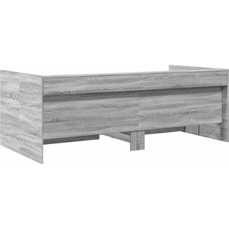vidaXL Tagesbett mit Schubladen mit Regal Grau Sonoma Holzwerkstoff 3429641 – Bild 6