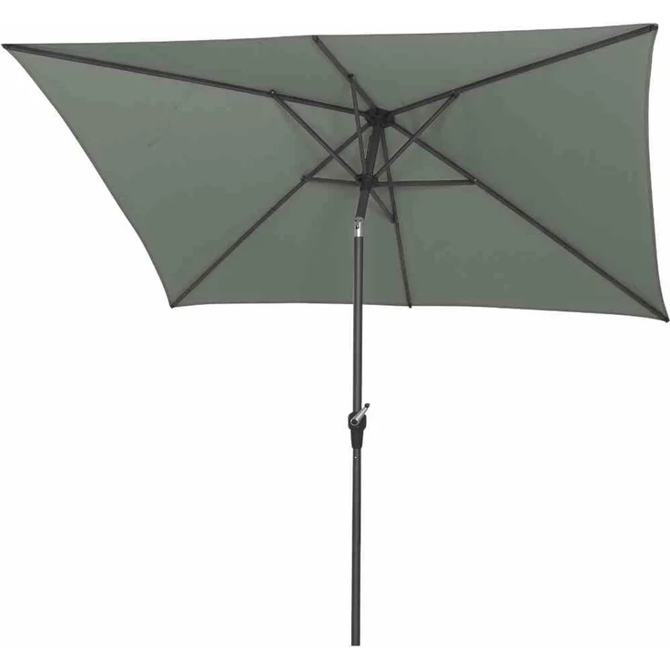 Avio Mittelstockschirm anthrazit/olive 250x200cm – Bild 3