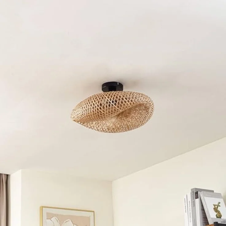 Lindby Deckenleuchten Eleane, Holz IP20, 1 x 15 W LED – Bild 4