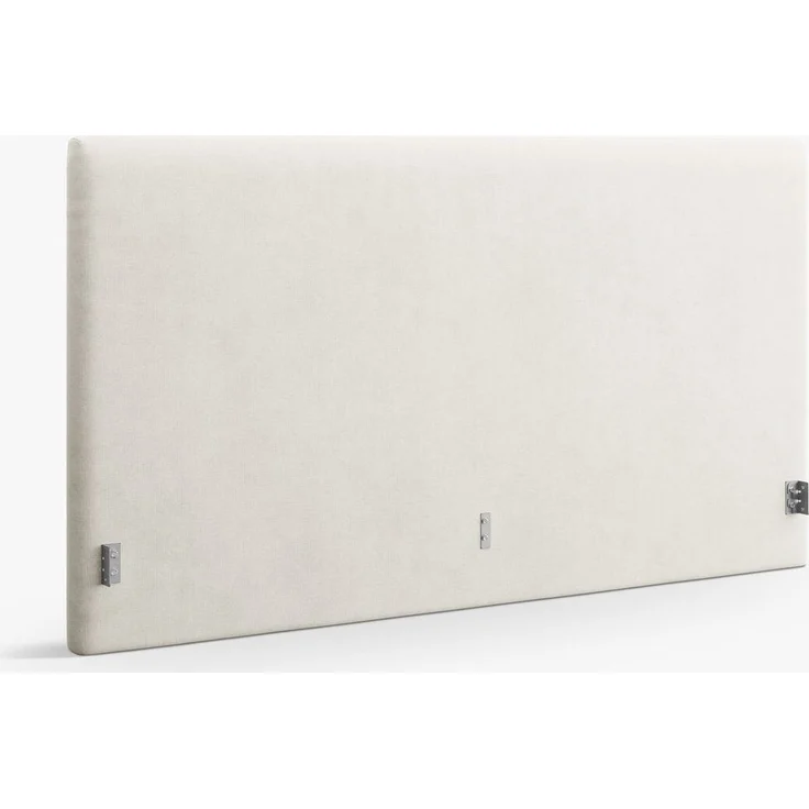 Micadoni Remo Polster-Kopfteil Strukturierter Stoff Moly Helles Beige 150.5x100 – Bild 5