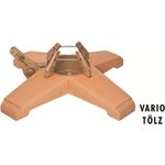 Krinner 'Vario Tölz' Christbaumständer, Holz, natur, Ø 47 cm