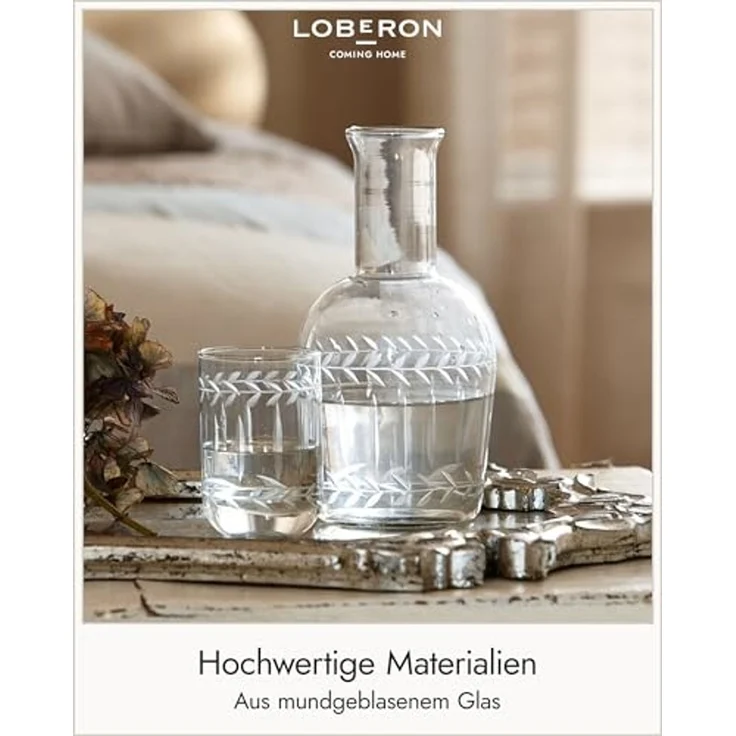 Mirabeau Wasserkaraffe Karaffe Mardor klar – Bild 3