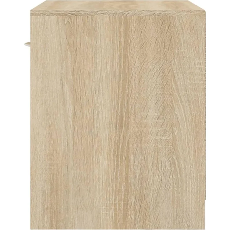 vidaXL Nachttisch 2 Stk. mit Schublade Eichenfarben 242546 – Bild 3