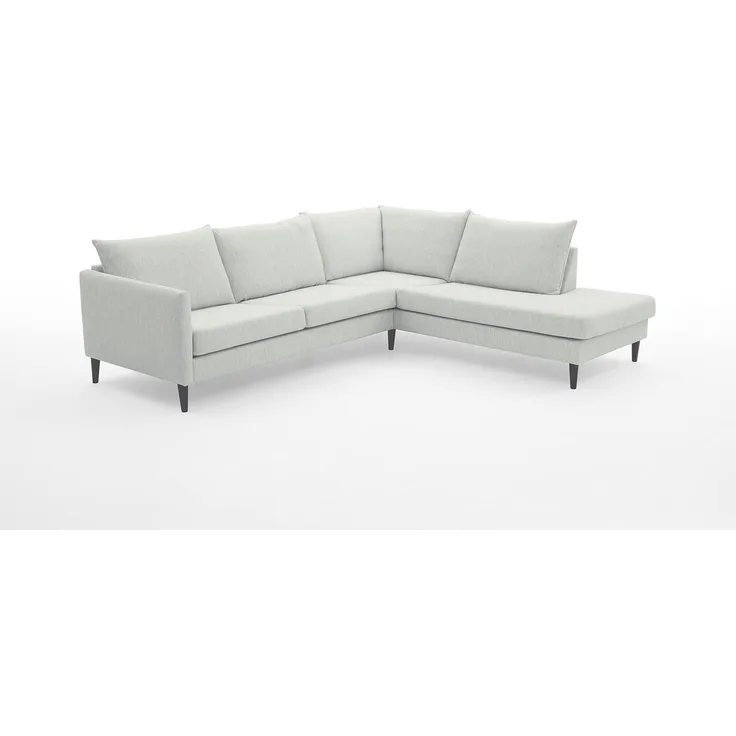 Atlantic Home Collection Ecksofa mit Ottomane rechts