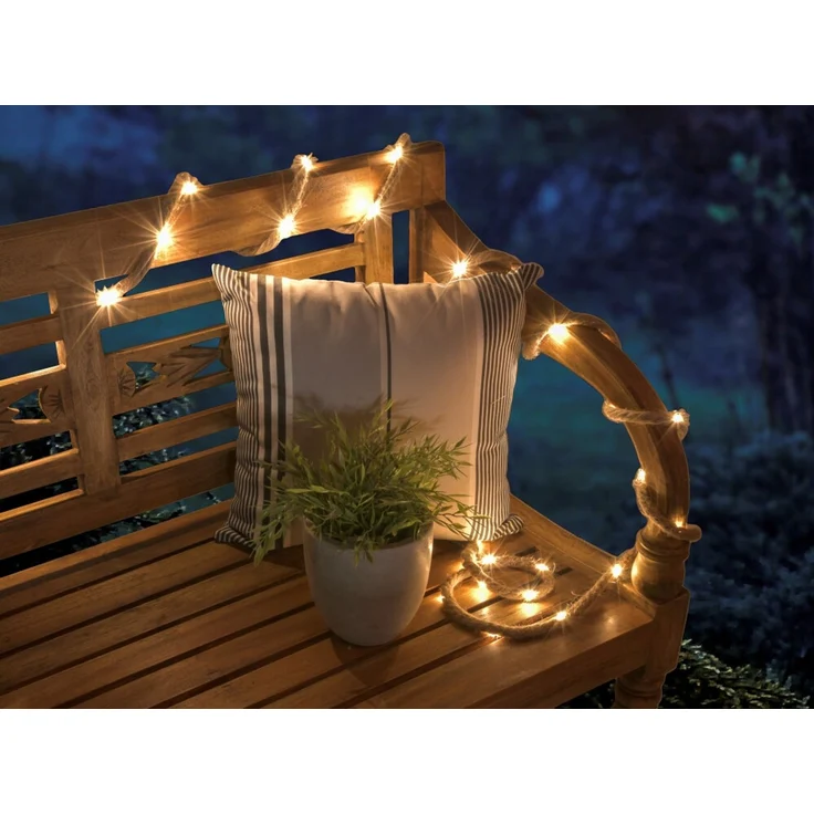 Hanfseil mit LED-Beleuchtung – Bild 2