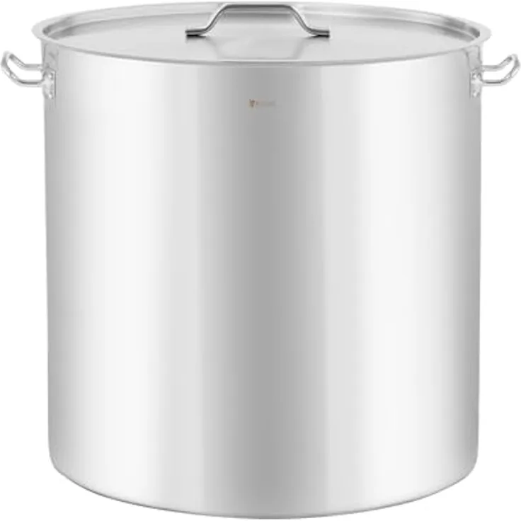 Royal Catering Kochtopf Kochtopf Induktion Topf für Induktion Induktionsherd Topf 170 L 600, Edelstahl