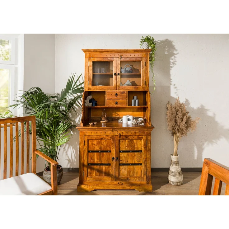 Buffet Akazie 106x60x196 honig lackiert OXFORD #0510 – Bild 3