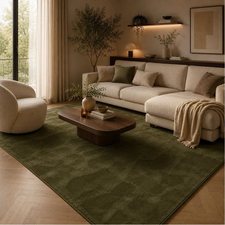 Pergamon Fellteppich Fellteppich Super Soft Pearl, Rechteckig, Höhe: 19 mm – Bild 5
