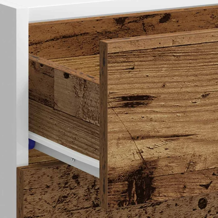 vidaXL Küchenunterschrank Lyon Altholz-Optik Holzwerkstoff 854257 – Bild 9