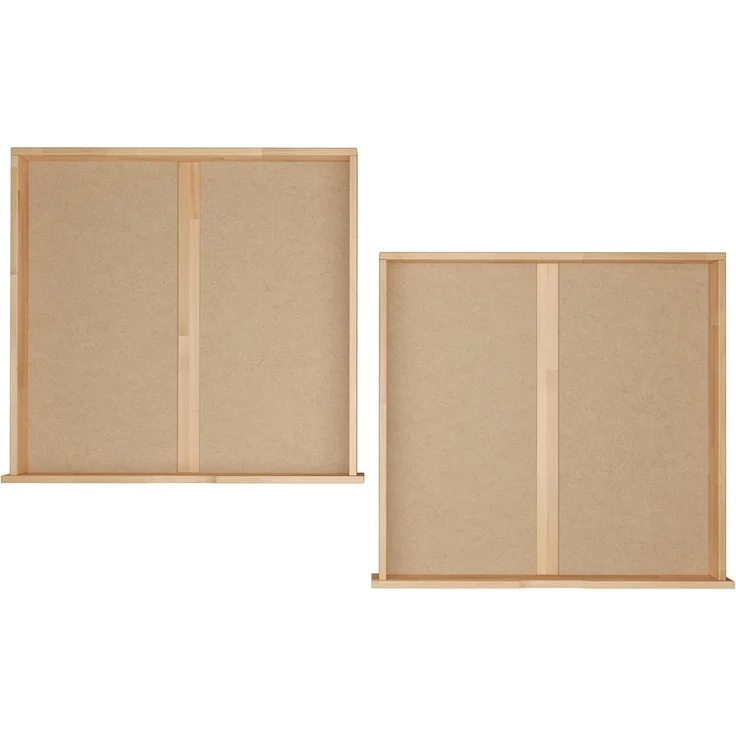 Bettkasten zweiteilig aus Buche als Staukasten für unsere Betten - Buche farblos lackiert 90.10-BS37 – Bild 4