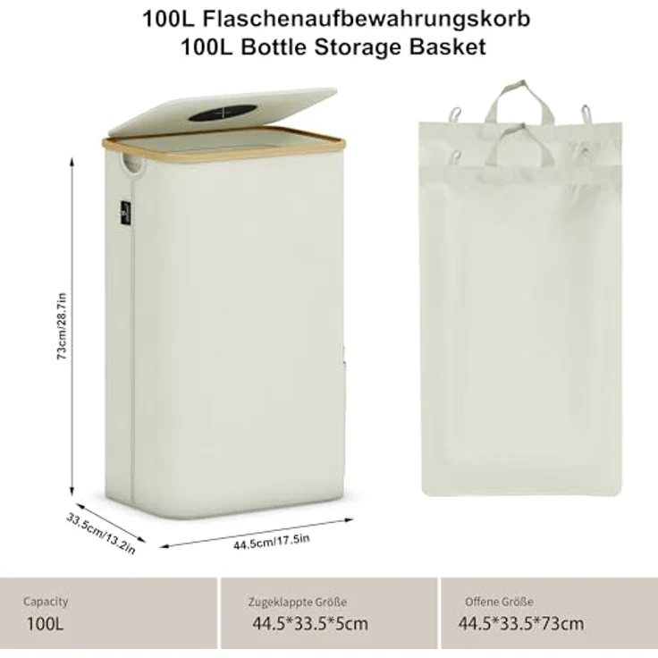 AdelDream Müllsackständer Pfandflaschen Sammelbehälter – Bild 4
