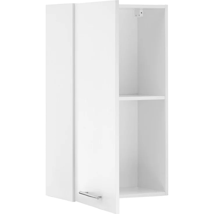 XORA 'PRIMUS' Küchenschrank Hängeschrank, Holznachbildung weiß, 50 x 90 x 31 cm, mit Drehtür – Bild 3