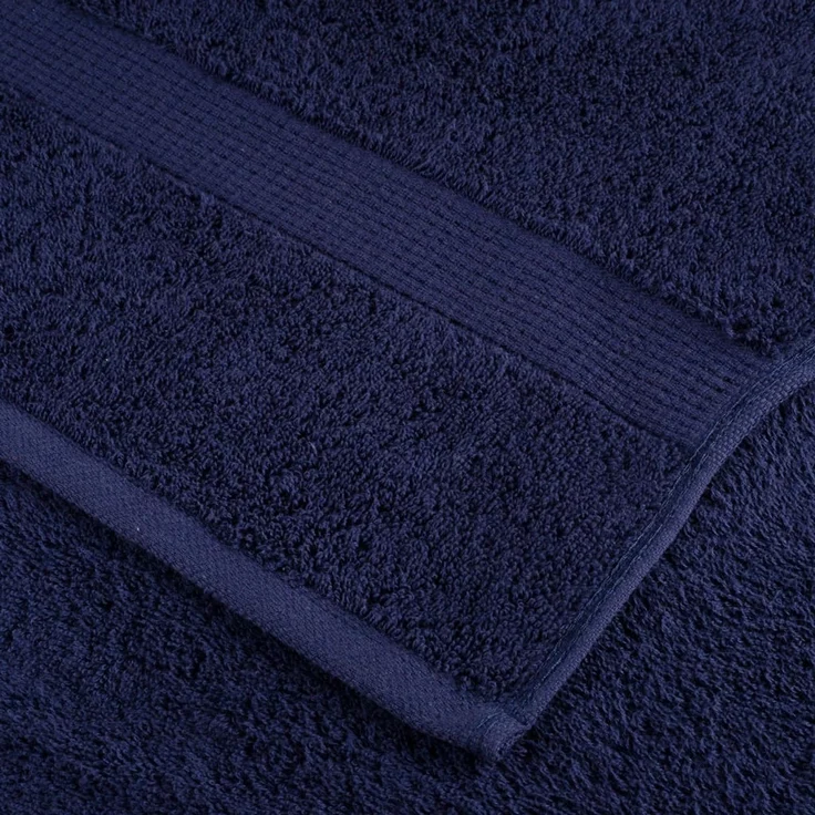 vidaXL Premium Duschtücher SOLUND 10 Stk. Marineblau 70x140 cm 600 g/m² 137262 – Bild 6