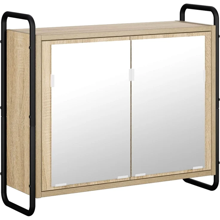 vidaXL Badezimmerschrank-Set 4 stk. Sonoma-Eiche 40 x 36 x 181 cm 3444622 – Bild 3
