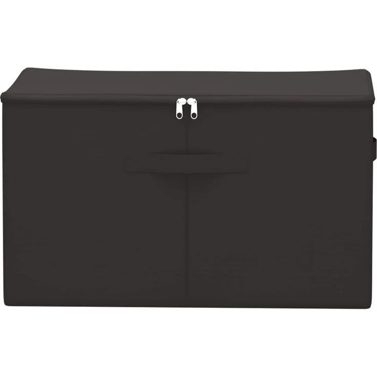 vidaXL Aufbewahrungsbox Vliesstoff 55 x 35 x 32 cm 61,6 L Anthrazit 42024582 – Bild 4