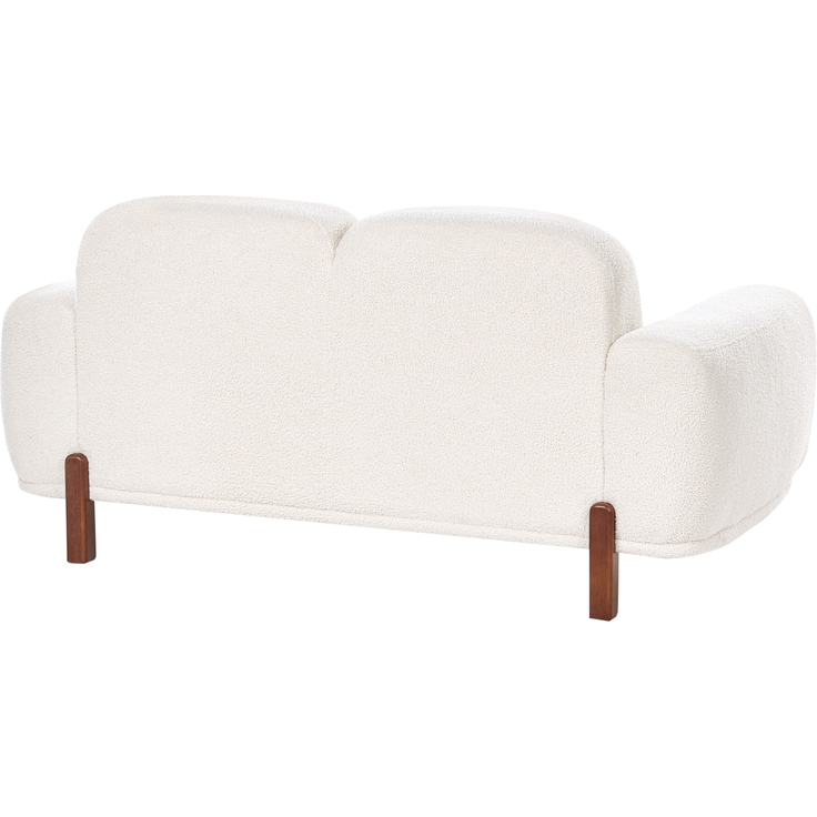 Sofa 2-Sitzer ODNES Bouclé Weiß – Bild 6
