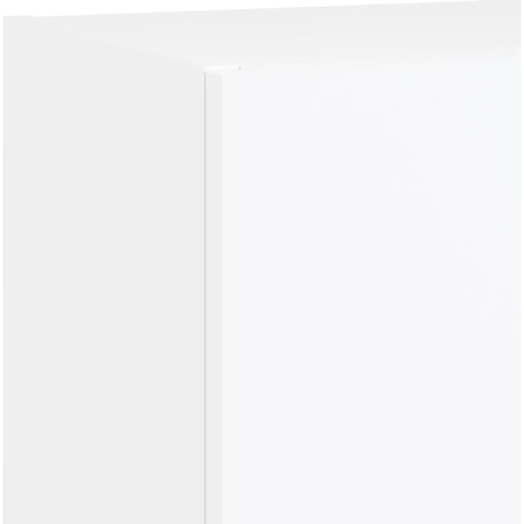 vidaXL 5-tlg. Wohnwand mit LED-Beleuchtung Weiß Holzwerkstoff 3216690 – Bild 11