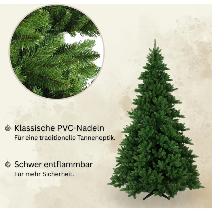RS Trade 'HXT 19001' Künstlicher Weihnachtsbaum, grün, 240 x 156 x 156 cm – Bild 4