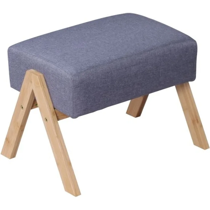 Fußhocker Bambus & Stoff 10052370_111