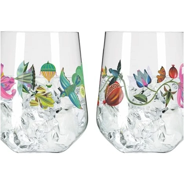 Ritzenhoff 3891002 BOTANIC LIGHTS Ginglas-Set #9, #10 Olaf Hajek 2024 / Gin Tumbler – Bild 5