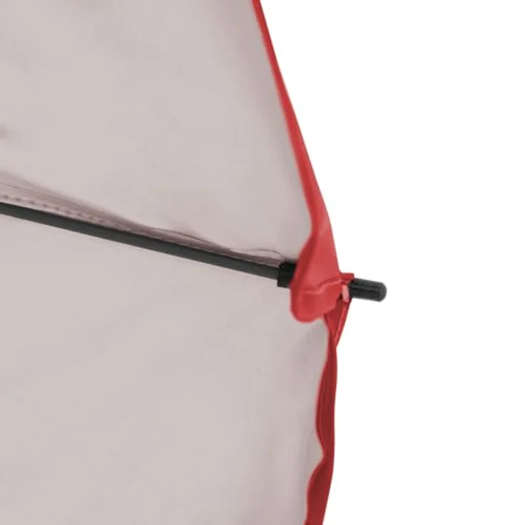 Derby Strandschirm Como, Bunt gestreift, 165 cm, mit witterungsbeständigem Stahlgestell und Lichtschutzfaktor 50+ – Bild 6