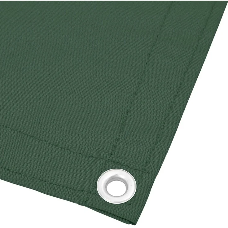 vidaXL Balkon-Sichtschutz Dunkelgrün 75x700 cm 100 % Polyester-Oxford 4000256 – Bild 3