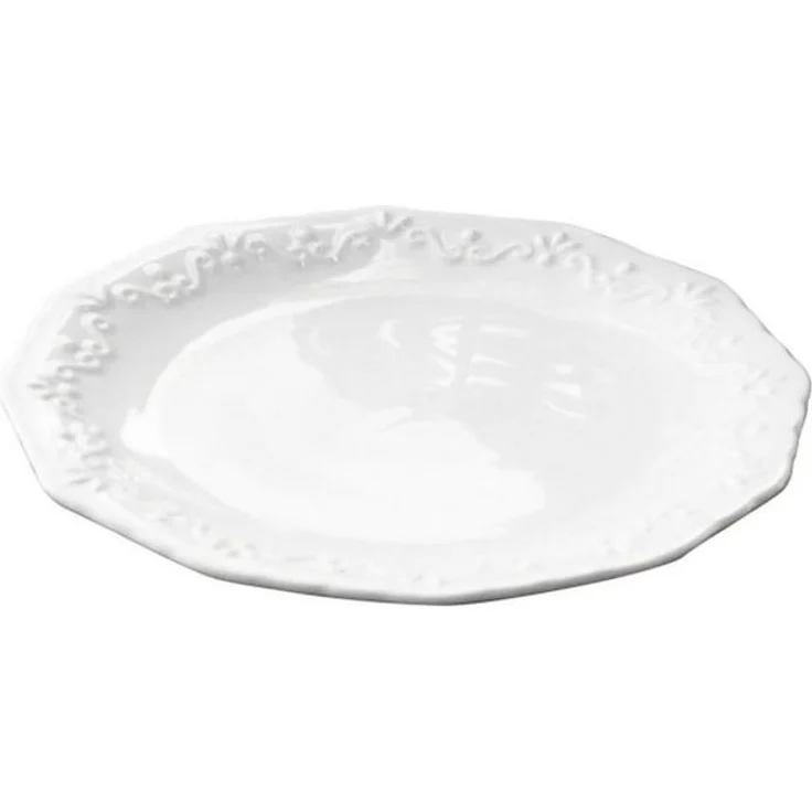 Chic Antique Teller Kuchenteller Dessertteller Provence Porzellan Weiß 63008501 – Bild 3