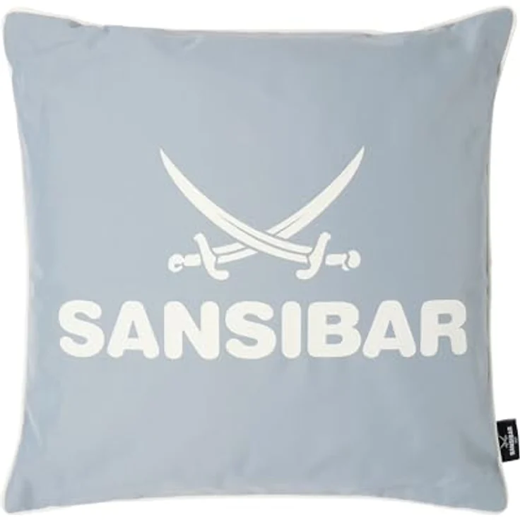 Kissen SANSIBAR BH 45x45 cm silber Dekokissen – Bild 2