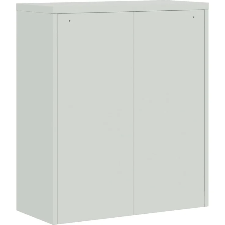 vidaXL Aktenschrank Hellgrau 90x40x105 cm Stahl 339737 – Bild 5