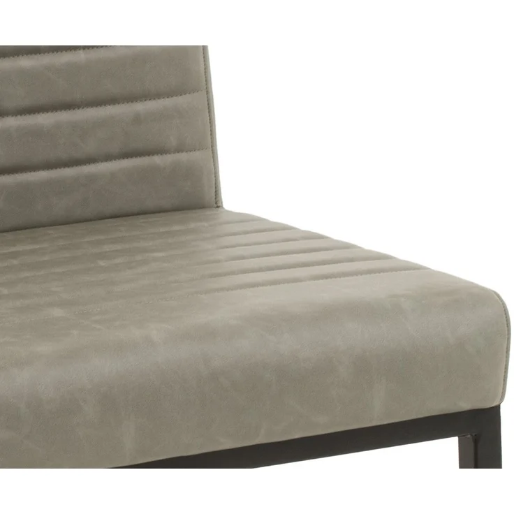 Wingston XXL Stuhl I 69x94x62cm Kunstleder salbeigrün I bis 250kg Stabil Komfortabel Pflegeleicht, Cooles Design Perfekt für dein Zuhause – Bild 3