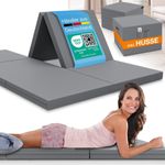 ELONEO Klappmatratze Gästematratze, 160x200x8 cm, Grau