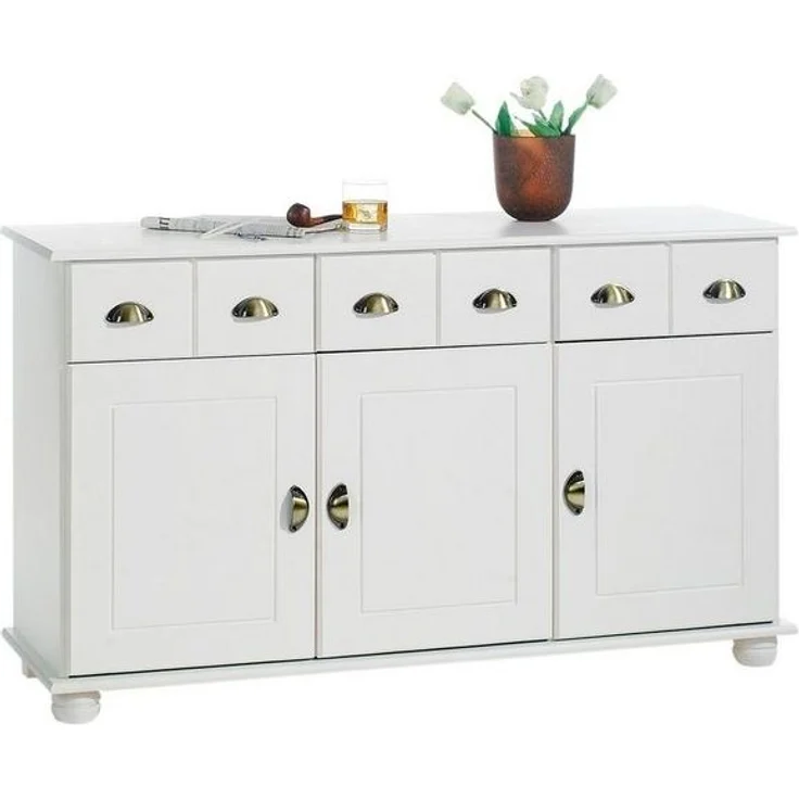 IDIMEX Kommode COLMAR, Sideboard COLMAR Anrichte Kommode Apothekenschrank Sideboard Kiefer ma – Bild 4