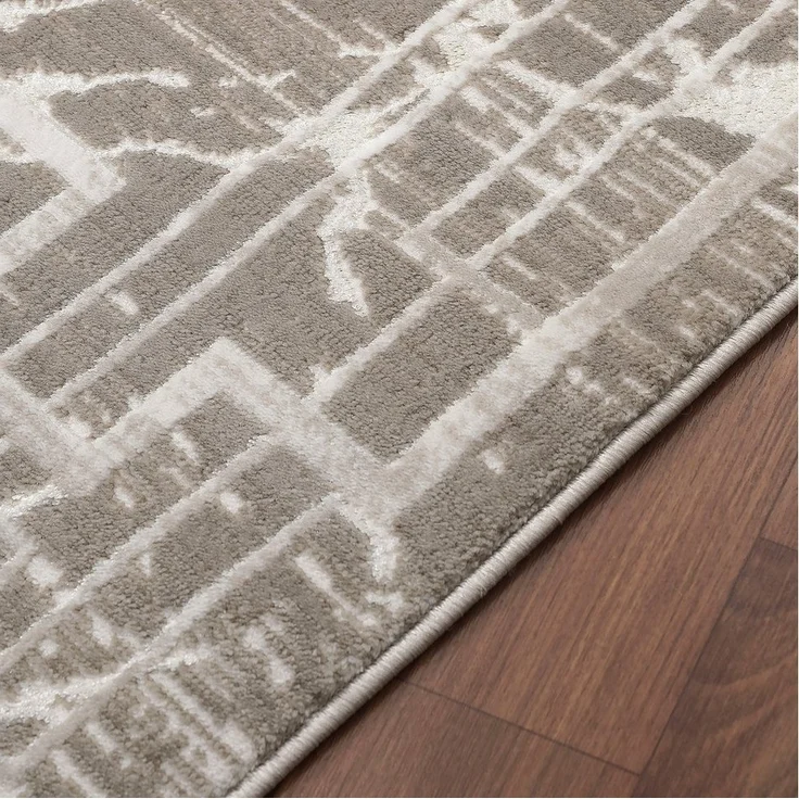 Sanat Teppich Harmony 3214, rechteckig, Höhe: 12 mm, abstrakter Kurzflorteppich, Wohnzimmer, auch als Läufer – Bild 2