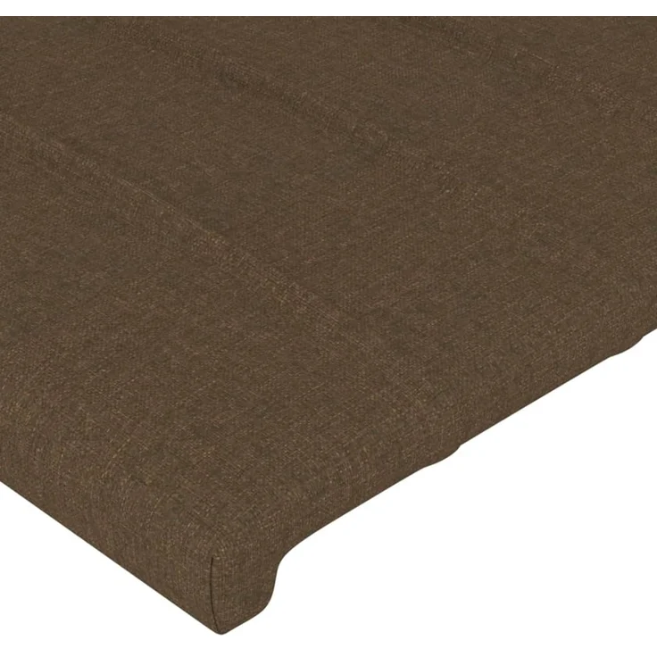vidaXL Kopfteile 2 Stk. Dunkelbraun 90x5x78/88 cm Stoff 346273 – Bild 4