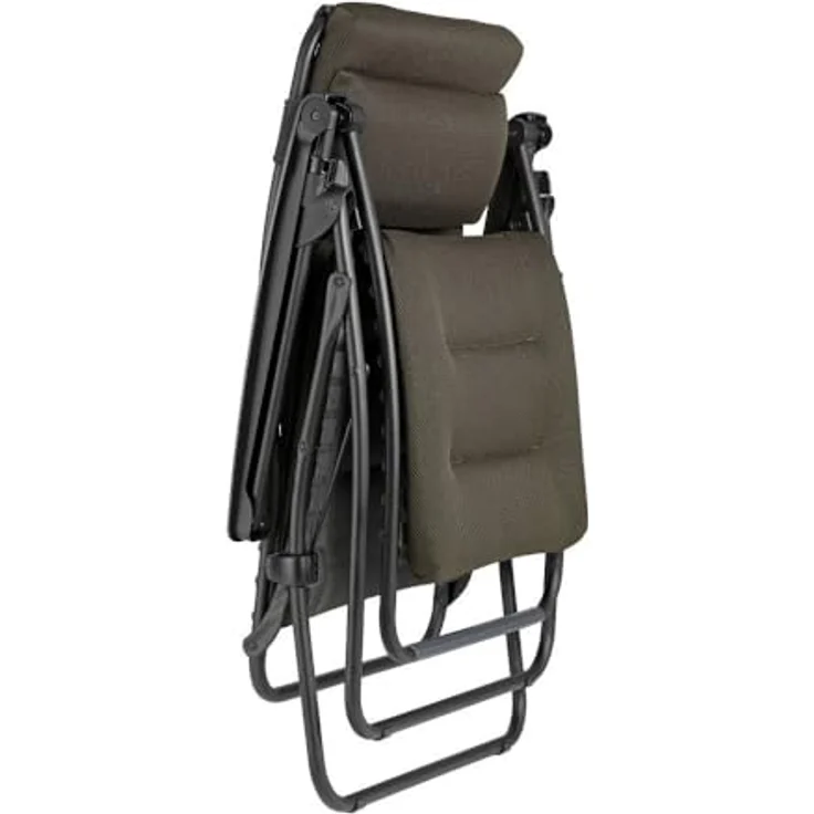 Lafuma RSX CLIP Air Comfort® Relaxliege, Taupe, ergonomisch verstellbar, UV-beständig, Outdoor-Textilgewebe – Bild 4