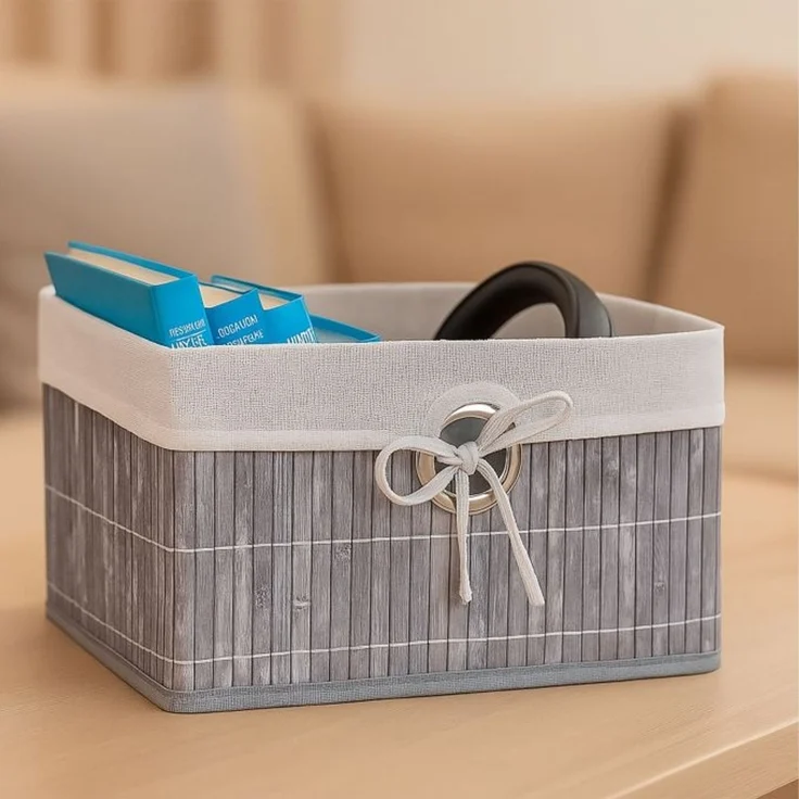 Aufbewahrungskorb Set aus Bambus 10051068_811 – Bild 2